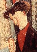 Amedeo Modigliani Portrait of Franck Burty Haviland oil on canvas